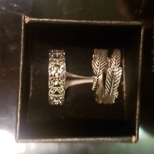 Bohemian style stacking rings